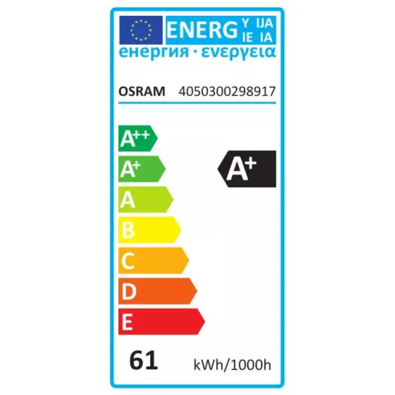 Osram DULUX liuminescencinė lemputė 55 W 2G11 Šiltai balta 4800 lm