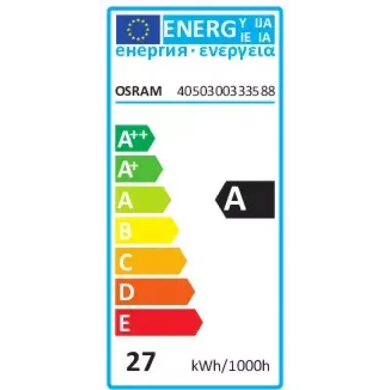 Liuminescencinė lemputė Osram Dulux F 24 W 2G10 Vėsiai balta 1700 lm