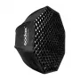 Softbox Godox SB-FW140 juodas nailonas su difuzoriais ir tinkleliu