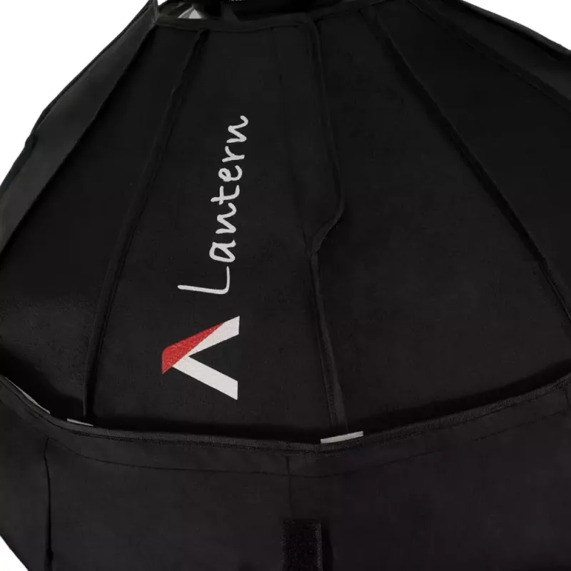 Aputure Lantern 90 juoda balta 90 cm difuzinis gaubtas spyruoklinis rėmas