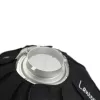 Aputure Lantern 90 juoda balta 90 cm difuzinis gaubtas spyruoklinis rėmas