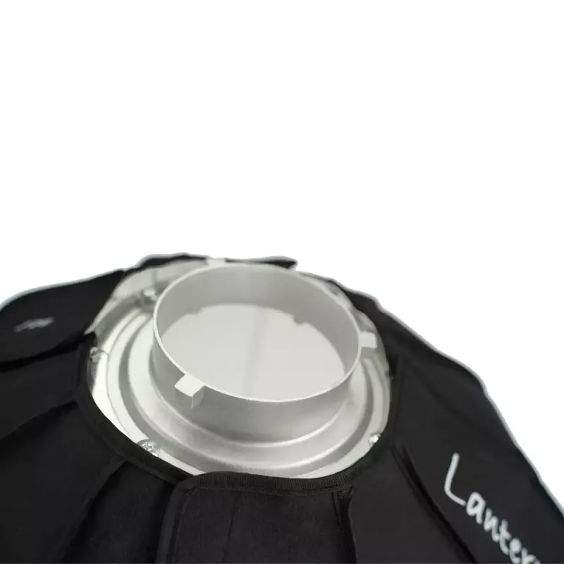 Aputure Lantern 90 juoda balta 90 cm difuzinis gaubtas spyruoklinis rėmas