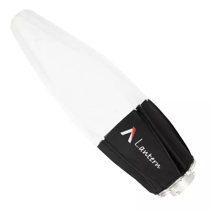 Aputure Lantern 90 juoda balta 90 cm difuzinis gaubtas spyruoklinis rėmas