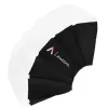 Aputure Lantern 90 juoda balta 90 cm difuzinis gaubtas spyruoklinis rėmas