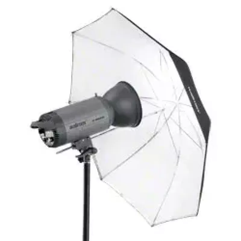 Skėtis Walimex 17655 Juoda Balta Skersmuo 109 cm Svoris 395 g