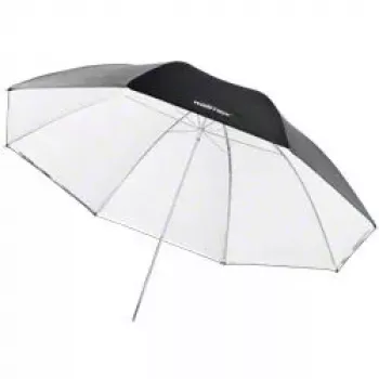 Skėtis Walimex 17655 Juoda Balta Skersmuo 109 cm Svoris 395 g
