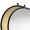 Atšvaitas Walimex 17690 Apvalus Auksinis Sidabrinis 107 cm