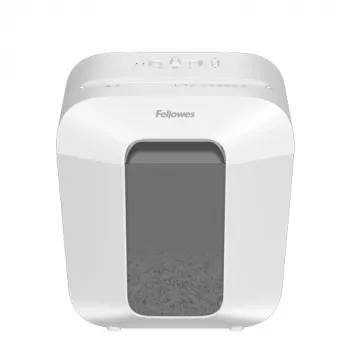 Fellowes LX Series 100109815 popieriaus smulkintuvas Juostelinis smulkinimas Baltas
