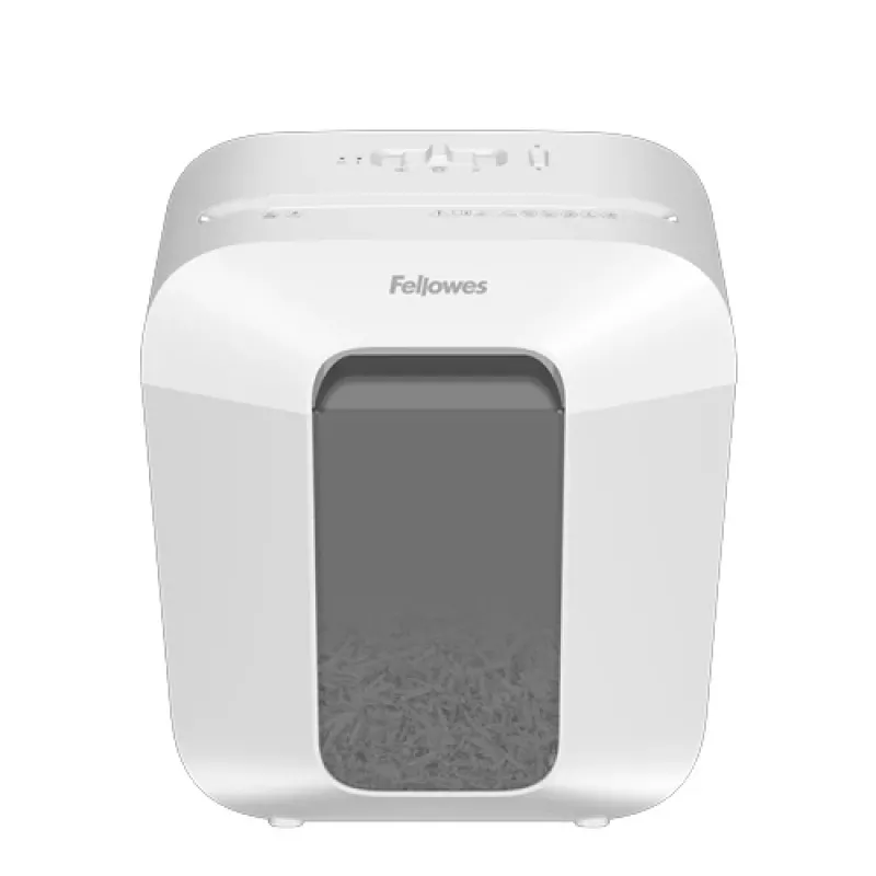 Fellowes LX Series 100109815 popieriaus smulkintuvas Juostelinis smulkinimas Baltas
