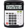Finansinis skaičiuotuvas Casio WD-320MT Stalinis 12 skaitmenų Juoda Balta