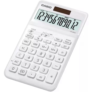 Pagrindinis skaičiuotuvas Casio JW-200SC stalinis baltas