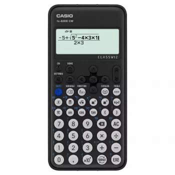 Mokslinis skaičiuotuvas Casio FX-82DE CW Kišeninis 12 skaitmenų Baterija Juoda