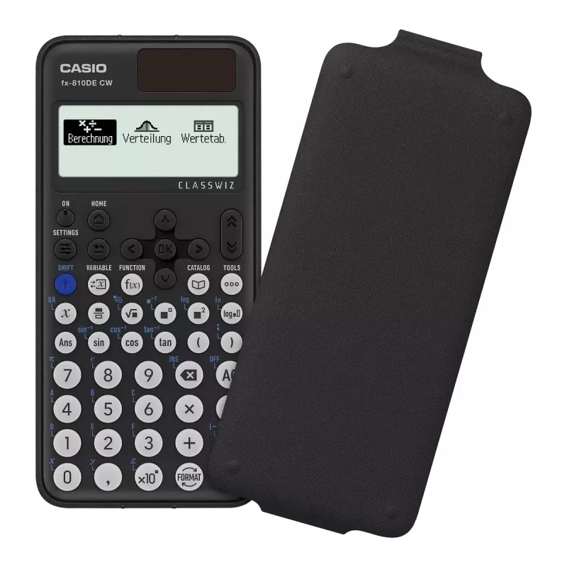 Mokslinis skaičiuotuvas Casio FX-810DE CX Pocket 12 skaitmenų Juoda