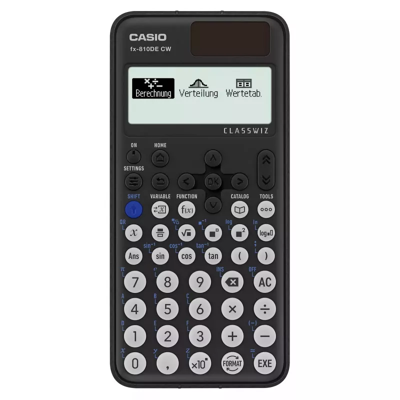 Mokslinis skaičiuotuvas Casio FX-810DE CX Pocket 12 skaitmenų Juoda