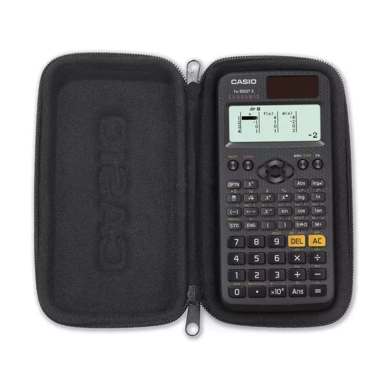 Apsauginis dėklas Casio FX-CASE-CB-BK2 juodas 165x80x23 mm