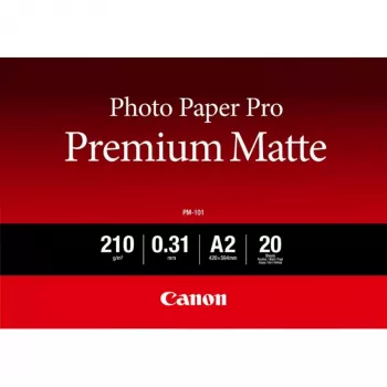 Canon PM-101 Premium Matte Photo Paper A2 - 20 lapų