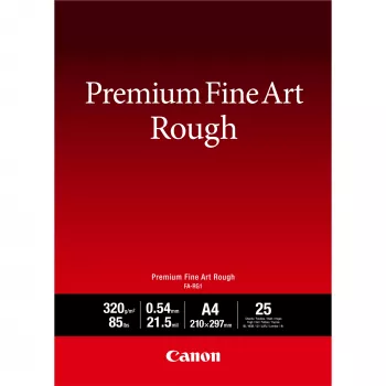 “Canon FA-RG1” aukščiausios kokybės dailės grubus popierius, A4, 25 lapai