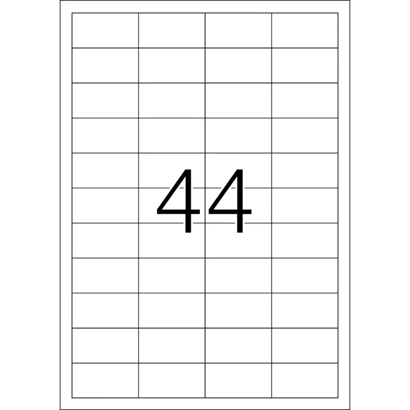 HERMA Premium A4 etiketės 48,3 x 25,4 mm 1100 vnt.