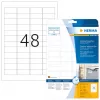 Lipnios spausdintuvo etiketės HERMA Labels A4 lauko plėvelė 45,7x21,2 mm