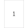 Lipnus spausdintuvo etiketė HERMA Labels Premium A4 210x297 mm