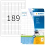 Lipnios spausdintuvo etiketės HERMA Labels Premium A4 25,4x10 mm 4725 vnt.