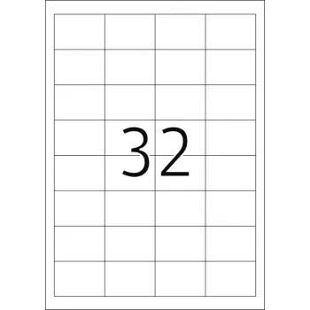 Lipnaus spausdintuvo etiketės HERMA Labels Premium A4 48,3x33,8 mm