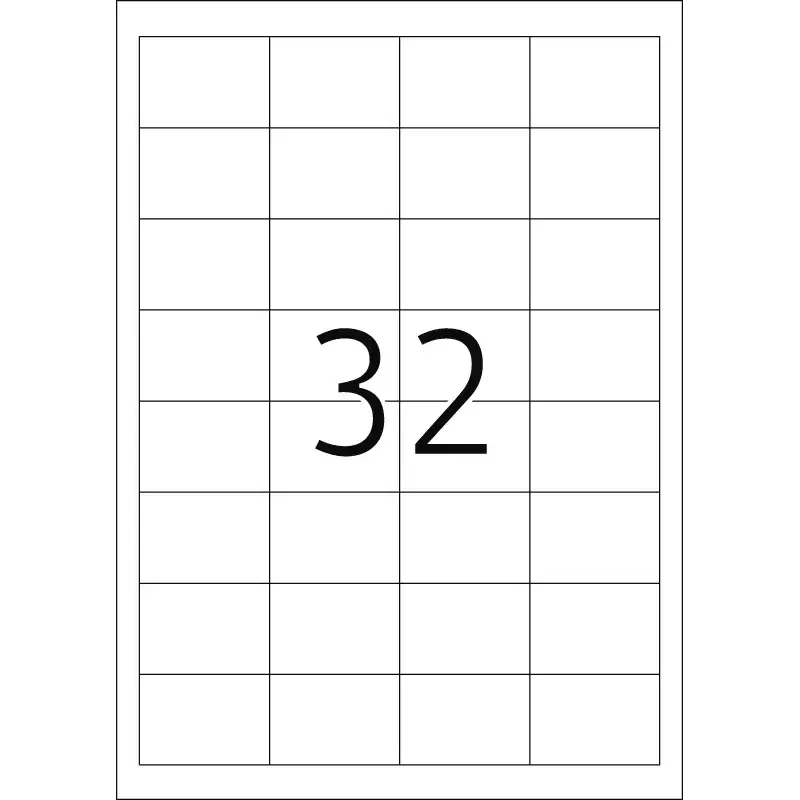 Lipnaus spausdintuvo etiketės HERMA Labels Premium A4 48,3x33,8 mm