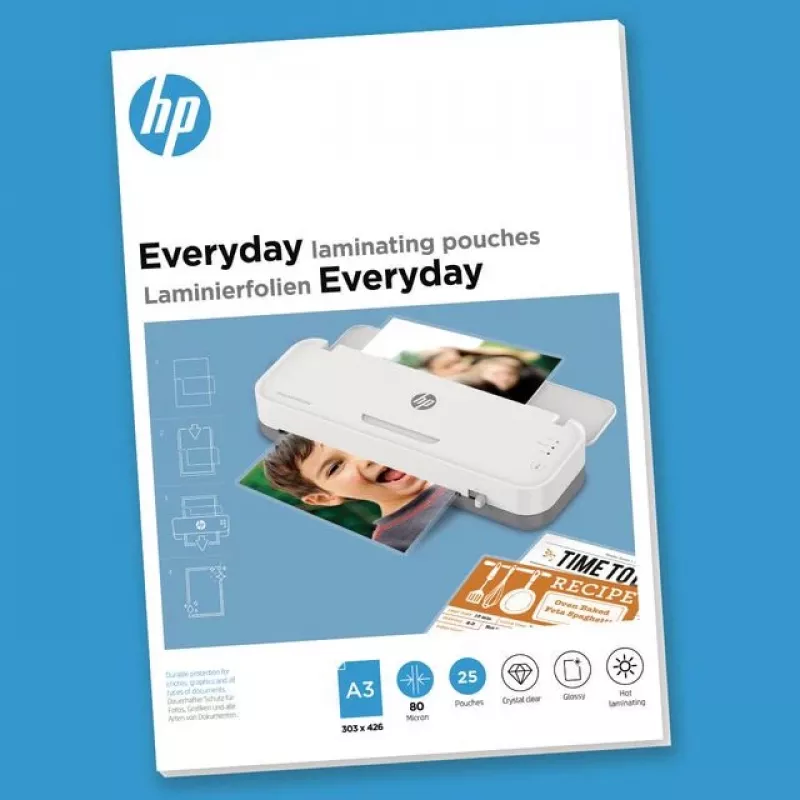 HP 9152 laminavimo plėvelės 25 vnt.