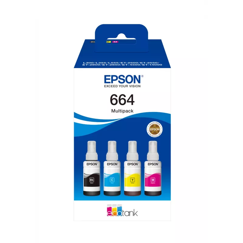Epson rašalo kasetė C13T664640 BK, C, M, Y