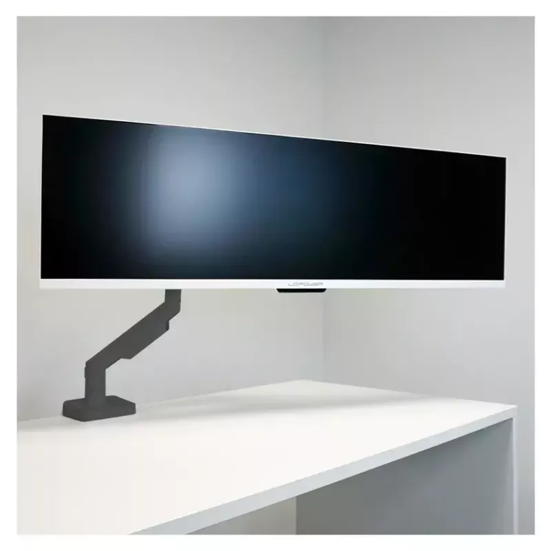 Monitoriaus laikiklis LC-Power LC-EQ-A49B 124.5 cm Juoda Spaustuvas 20 kg
