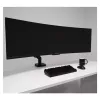 Monitoriaus laikiklis LC-Power LC-EQ-A49B 124.5 cm Juoda Spaustuvas 20 kg