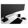 Monitoriaus laikiklis LC-Power LC-EQ-A49B 124.5 cm Juoda Spaustuvas 20 kg