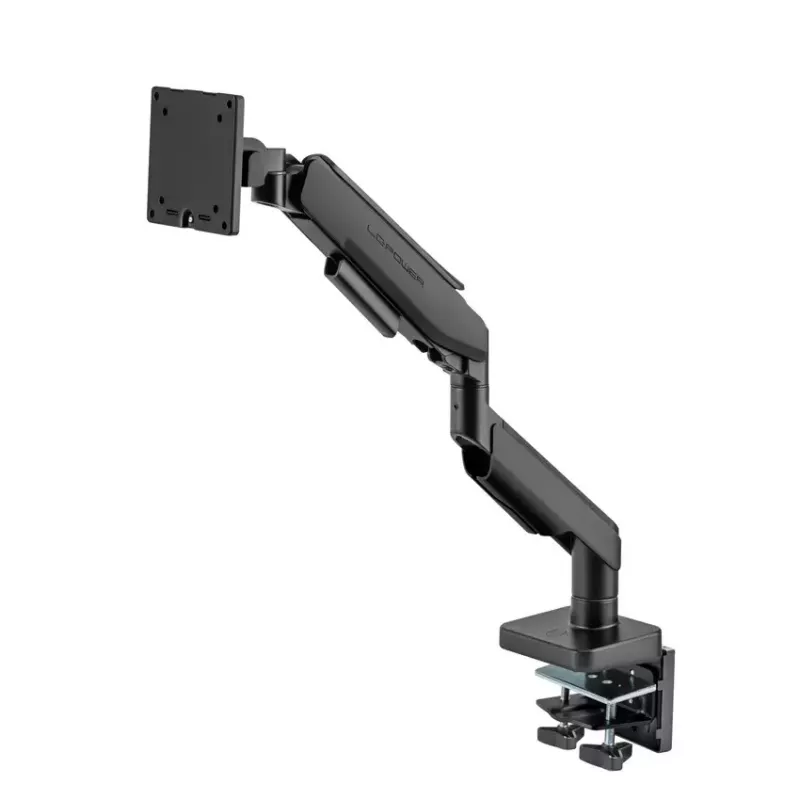 Monitoriaus laikiklis LC-Power LC-EQ-A49B 124.5 cm Juoda Spaustuvas 20 kg