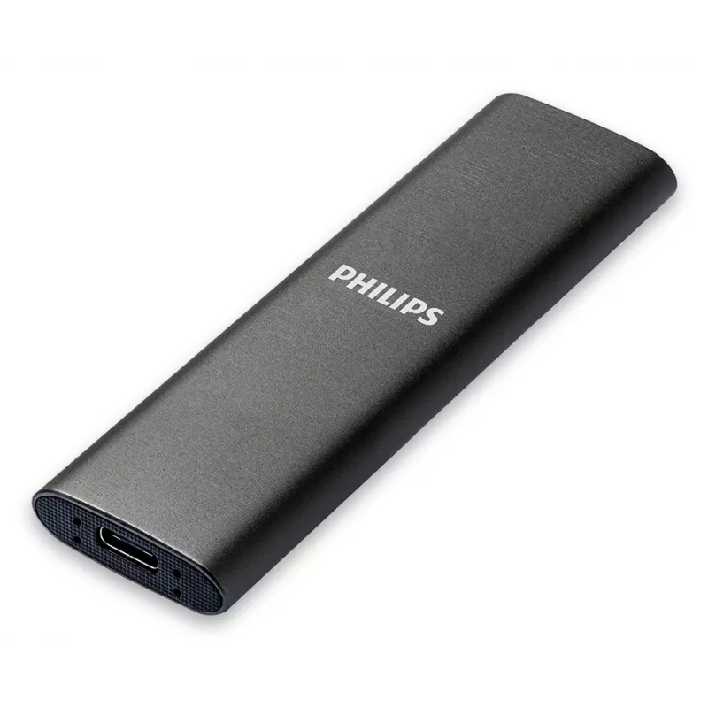 Philips FM02SS030P/00 išorinis kietojo kūno diskas 2 TB USB Type-C 3.2 Gen 1 (3.1 Gen 1) Pilka