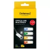 INTENSO Office Line USB atmintuko kelių vienetų pakuotė 5×64 GB, USB-A, USB 3.2 Gen 1, pasukamas, įvairiaspalvis