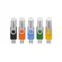 INTENSO Office Line USB atmintuko kelių vienetų pakuotė 5×64 GB, USB-A, USB 3.2 Gen 1, pasukamas, įvairiaspalvis