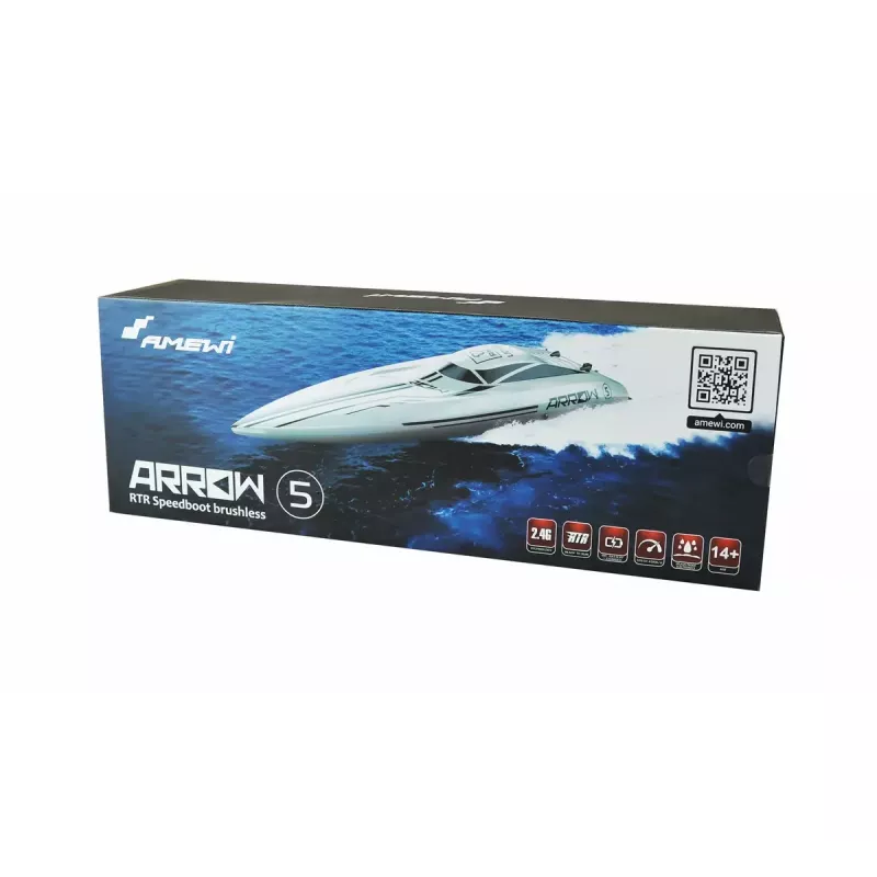Valtis Amewi Arrow 5 Elektrinis variklis 2200 mAh 14+ metų
