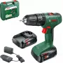 Bosch EasyImpact 18V-40 1630 RPM juoda, žalia
