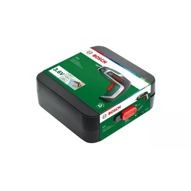 Akumuliatorinis atsuktuvas Bosch IXO 7 235 aps./min. Pistoleto rankena Magnetinis antgalių laikiklis