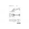 Belaidė žolės žirklė Metabo POWERMAXX SGS 12 Q 12 V ličio jonų 1,15 cm
