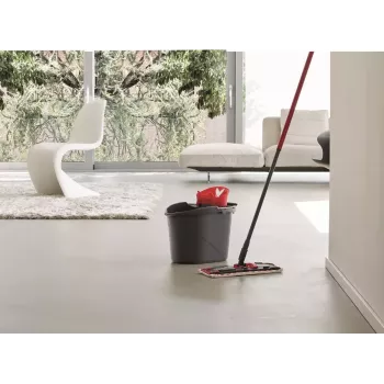 Šlavimo sistema Vileda SuperMocio Revolution Single tank Juoda Red White