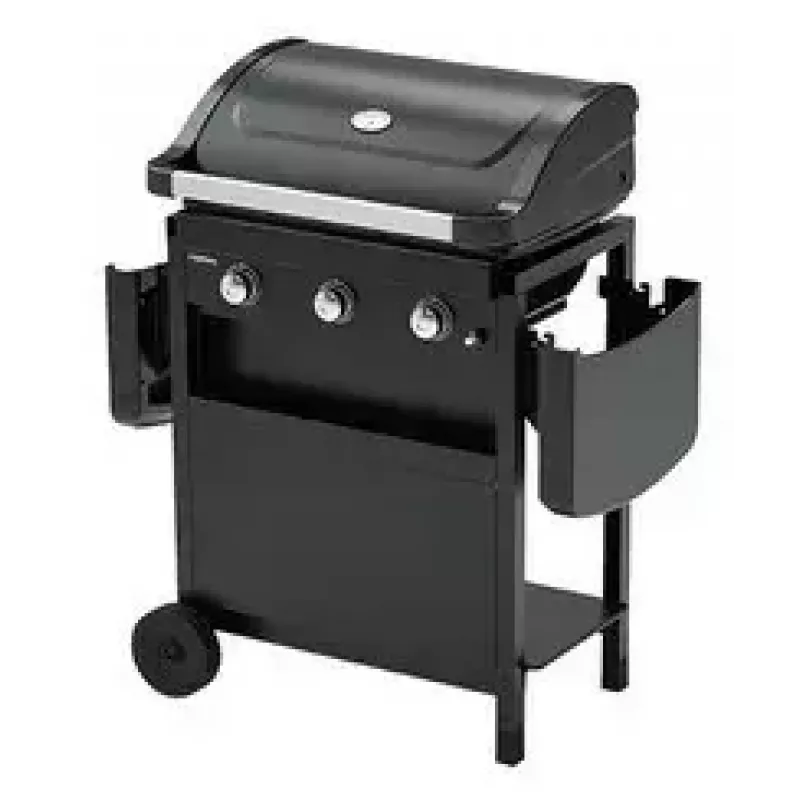 Kepsninė Campingaz Compact 3 L 7500 W dujinė juoda statinės tipo