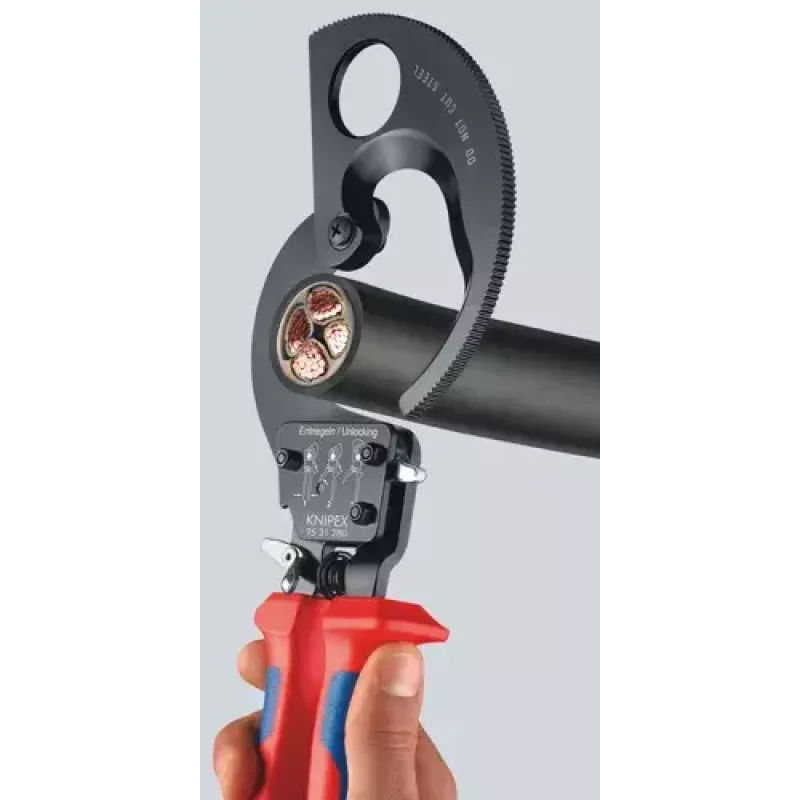 Rankinis kabelių pjaustytuvas Knipex 95 36 250