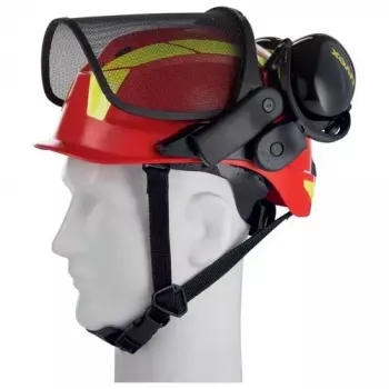 Saugos galvos apdangalas Uvex 9774238 didelio tankio polietilenas HDPE raudonas geltonas