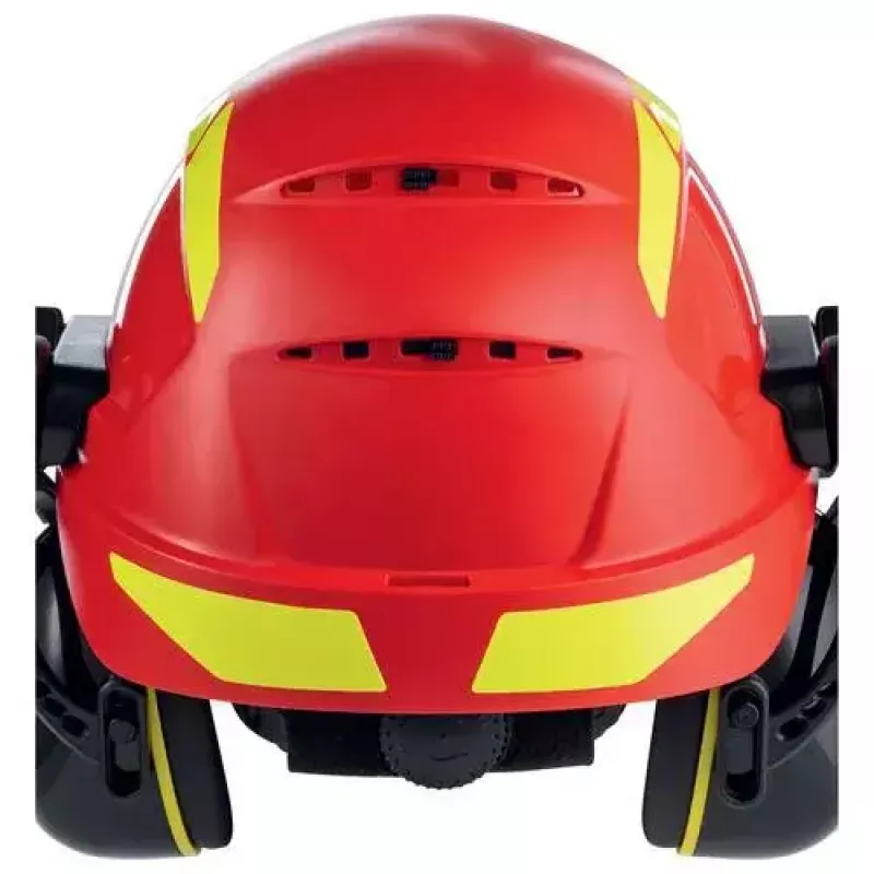 Saugos galvos apdangalas Uvex 9774238 didelio tankio polietilenas HDPE raudonas geltonas