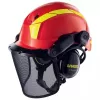 Saugos galvos apdangalas Uvex 9774238 didelio tankio polietilenas HDPE raudonas geltonas
