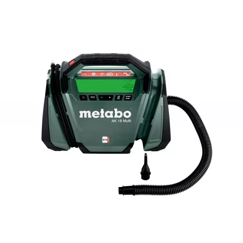 Oro kompresorius Metabo AK 18 MULTI 16 l/min 11 bar Baterija