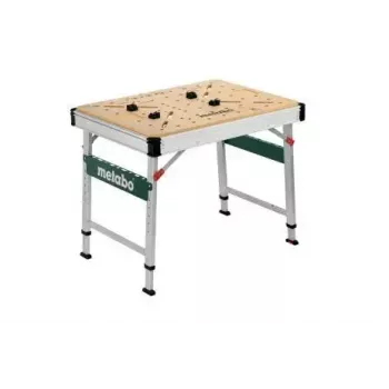 Lauko stalas Metabo MWB 100 Smėlio Metalinis Stačiakampis 710 mm plotis