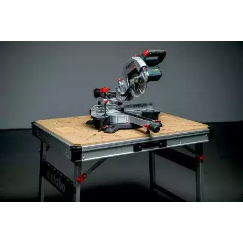 Lauko stalas Metabo MWB 100 Smėlio Metalinis Stačiakampis 710 mm plotis