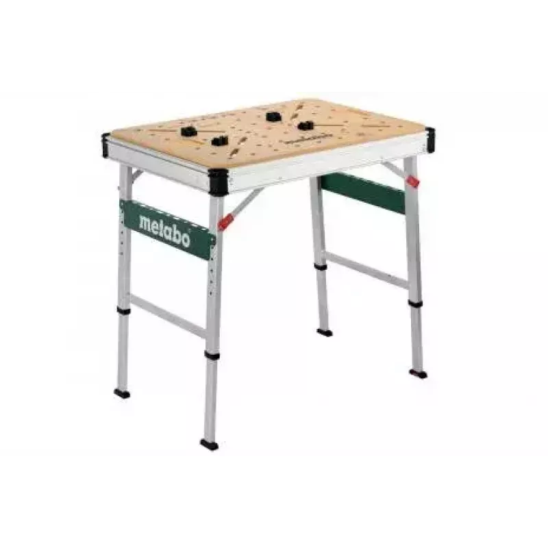 Lauko stalas Metabo MWB 100 Smėlio Metalinis Stačiakampis 710 mm plotis